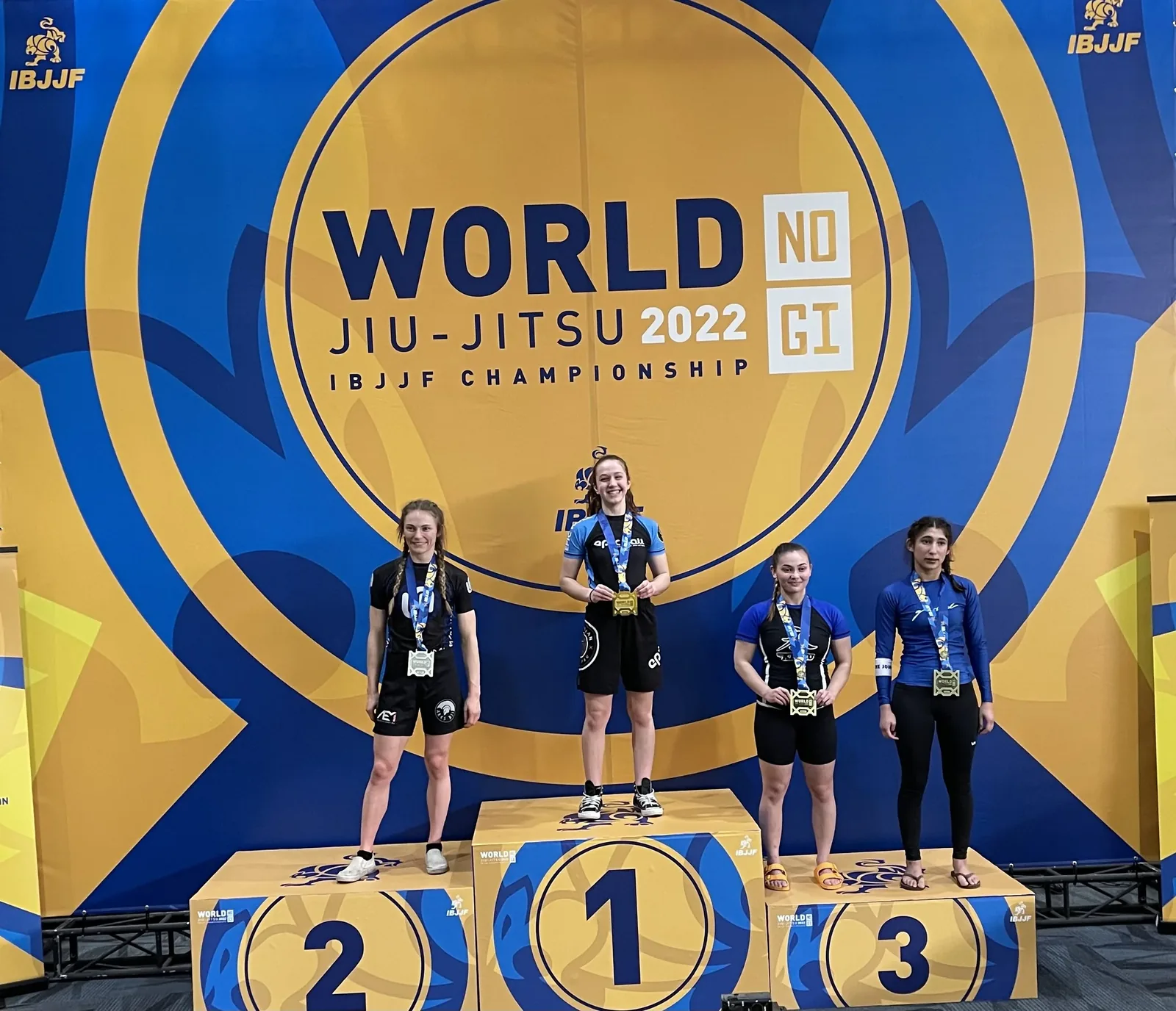 IBJJF podium