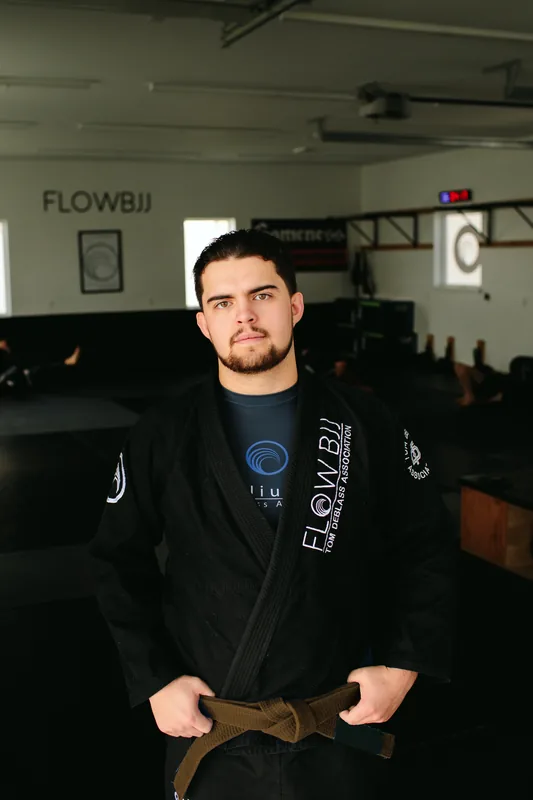 Aidan Hamar, instructor at Flow BJJ