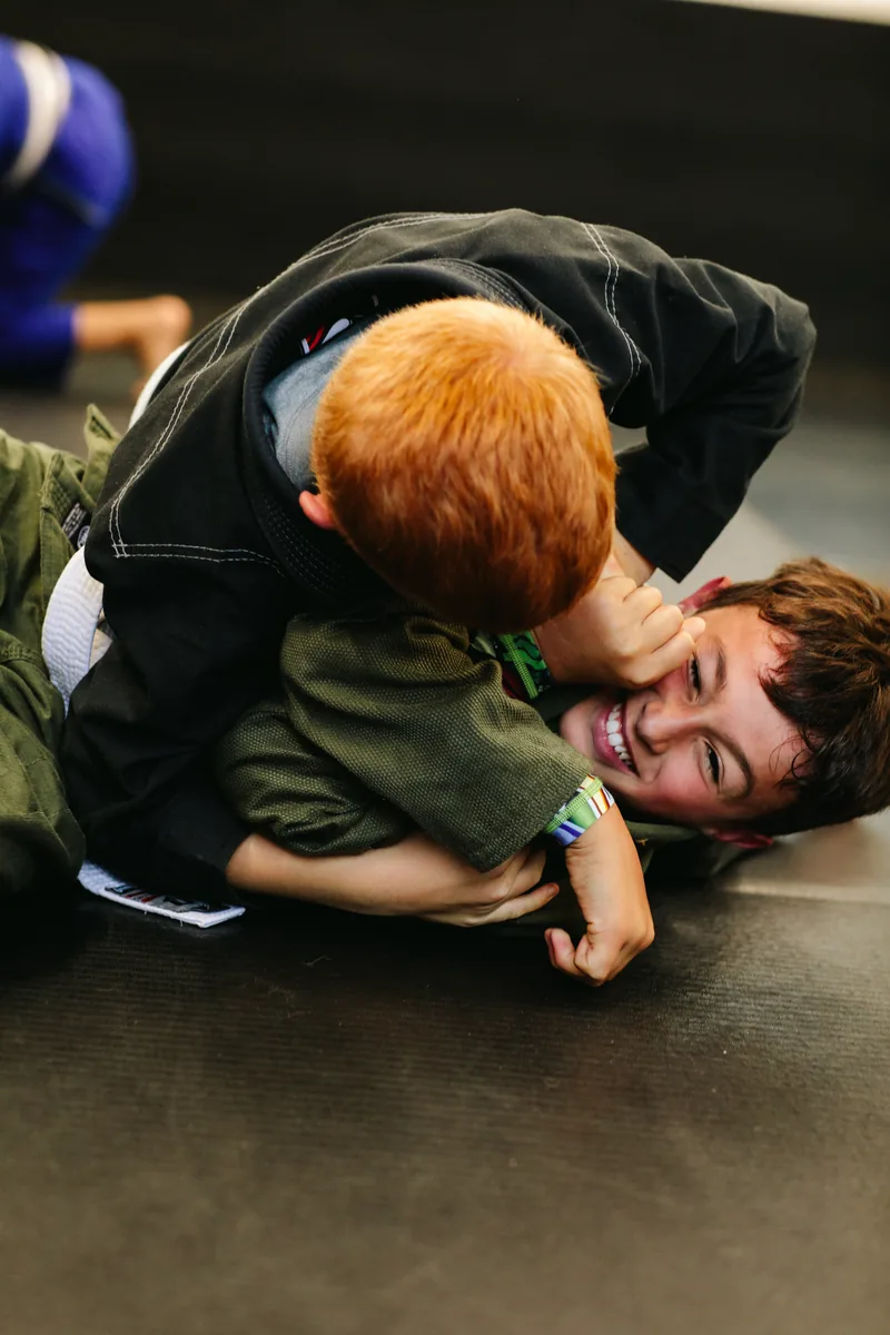 Kids BJJ class