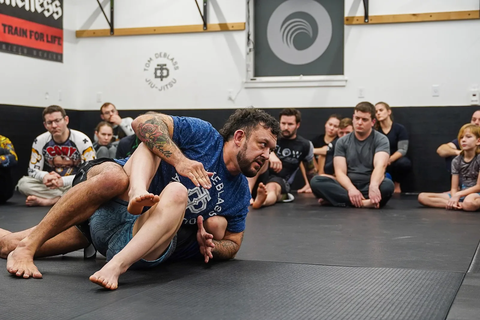 Adult BJJ class